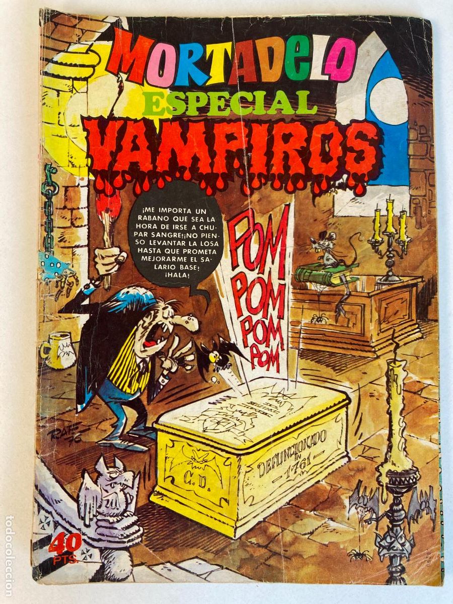 Tebeos: MORTADELO ESPECIAL VAMPIROS N&ordm;10
