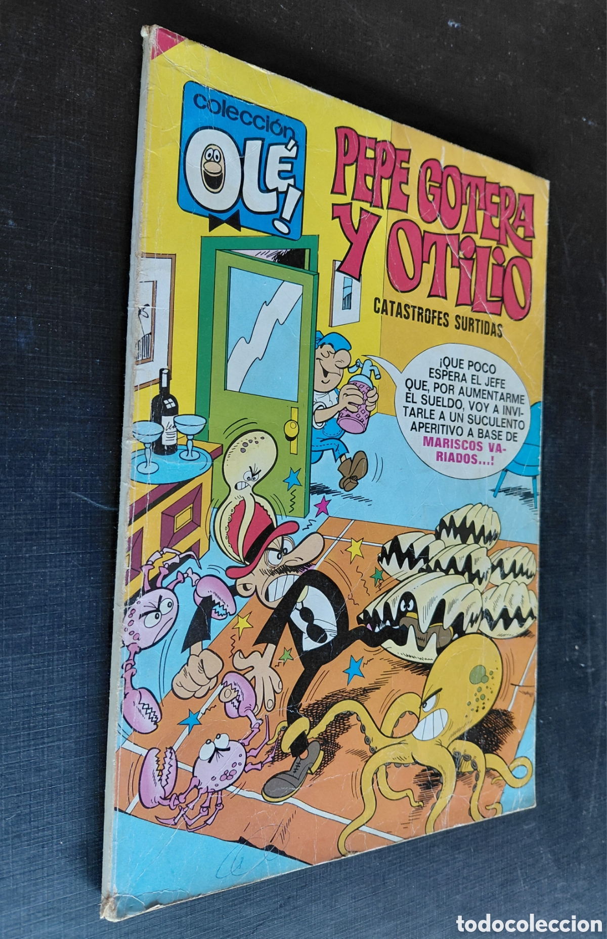 Tebeos: OL&Eacute;! N&deg; 50. PEPE GOTERA Y OTLIO CATASTROFES SURTIDAS. BRUGUERA.1980