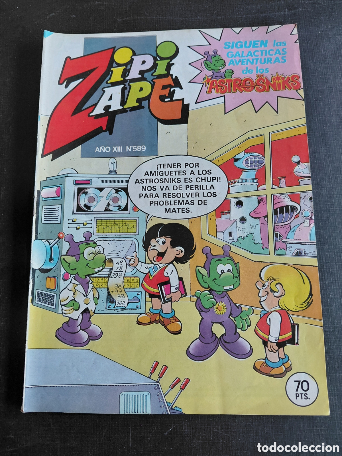 Livros de Banda Desenhada: ZIPI ZAPE.A&Ntilde;O XIII N&deg; 589. 1984. BRUGUERA