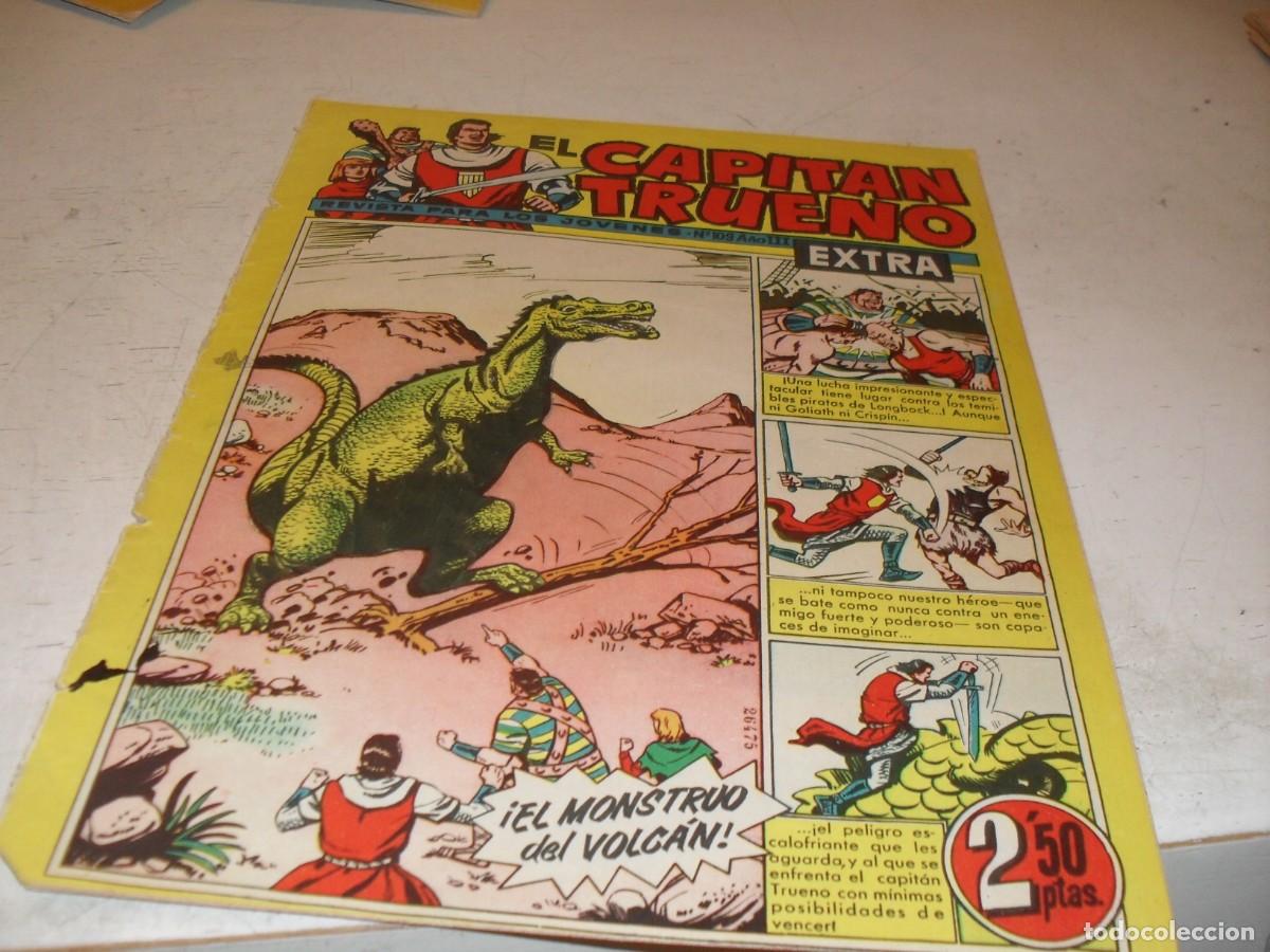 Comics: EL CAPITAN TRUENO EXTRA N&ordm; 109,CON CLASES DE DIBUJO DE ANTONIO BERNAL,DE 427,BRUGUERA,1960