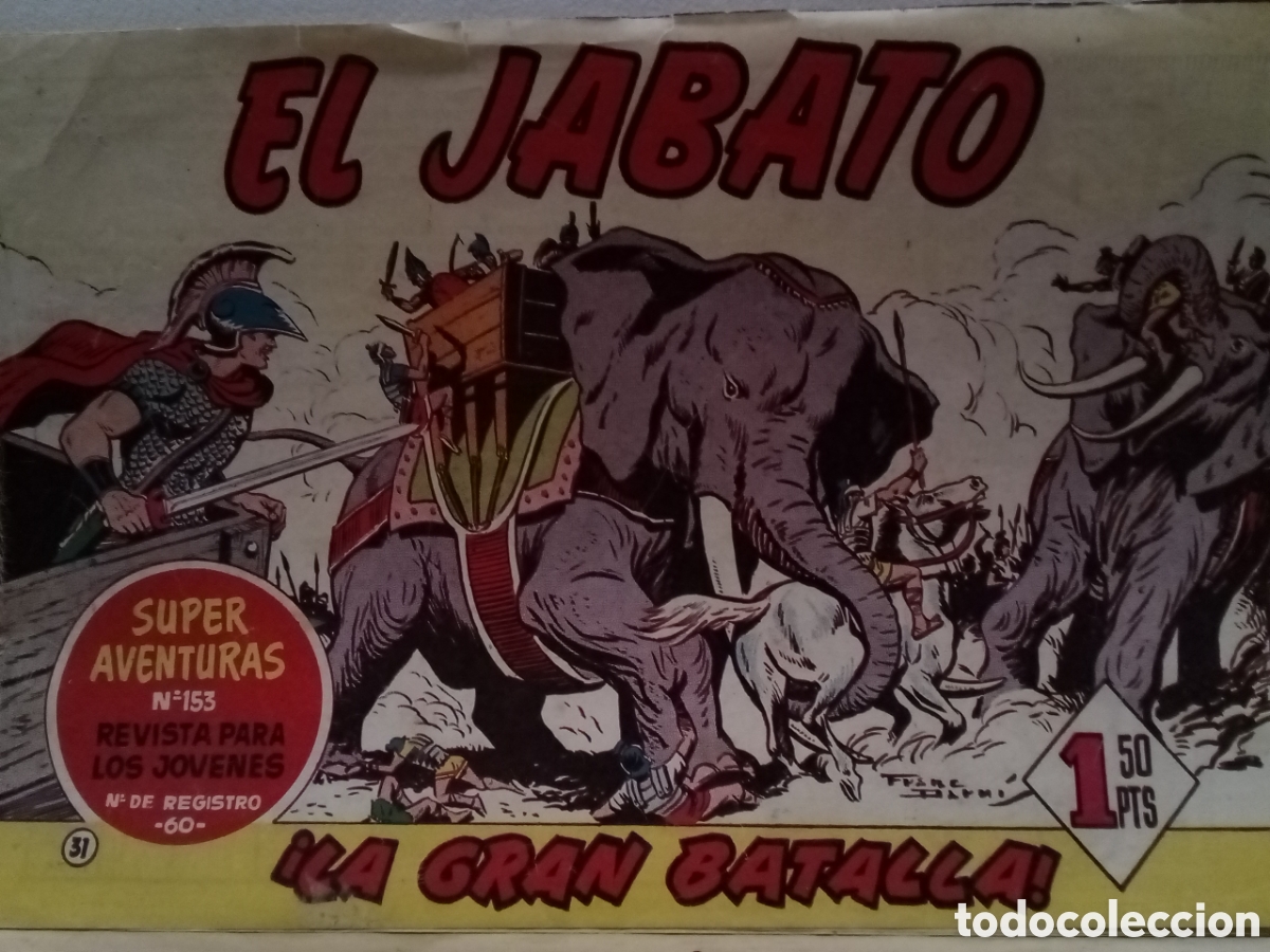 Comics: El Jabato, N&deg;31. &iexcl;La gran batalla!