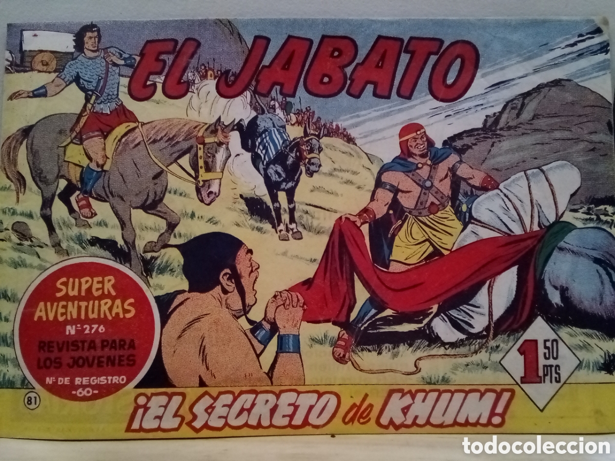 Tebeos: El Jabato, N&deg;81. &iexcl;El secreto de Khum!