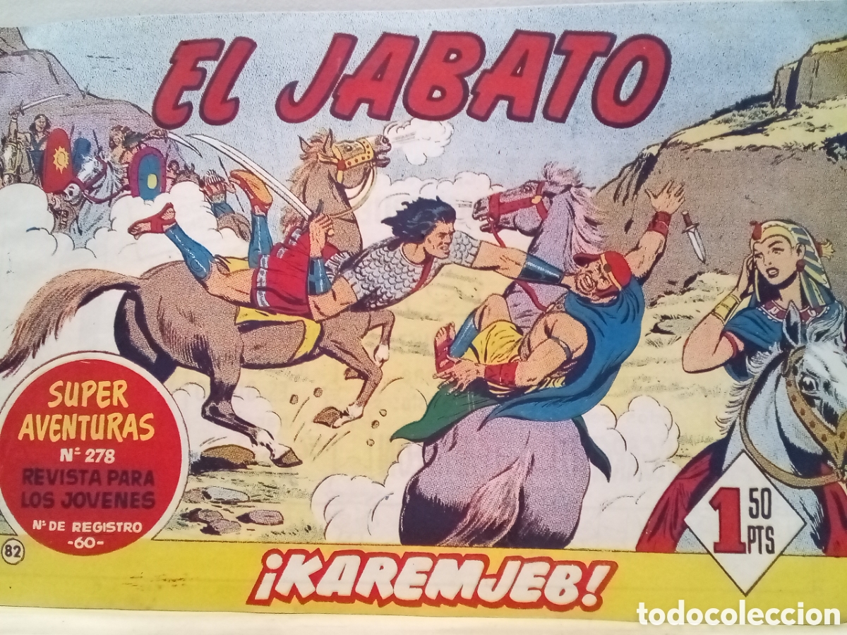 Tebeos: El Jabato, N&deg;82. &iexcl;Karemjeb!