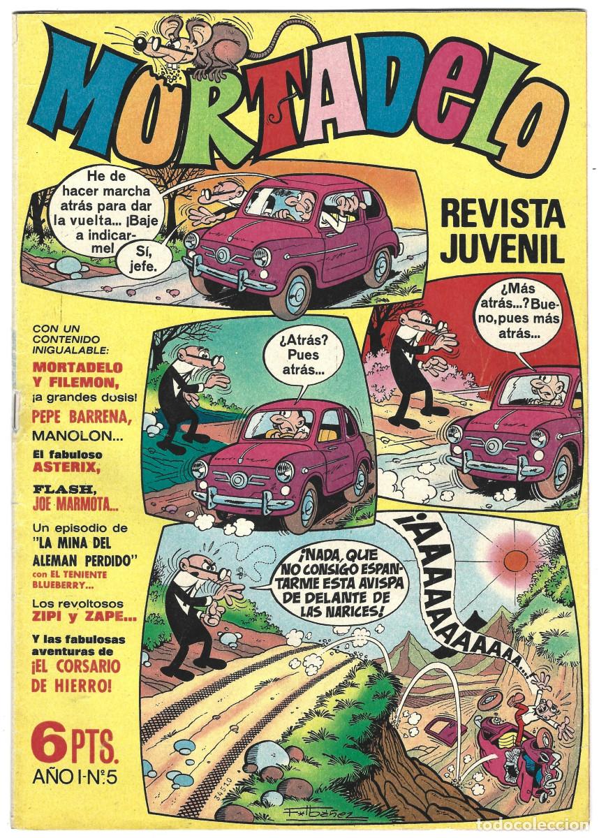Tebeos: MORTADELO n&ordm; 5, 6, 7, 8, 10, 12, 47, 61 y 173 (Bruguera) &iexcl;&iexcl;RESERVADO, NO COMPRAR!!