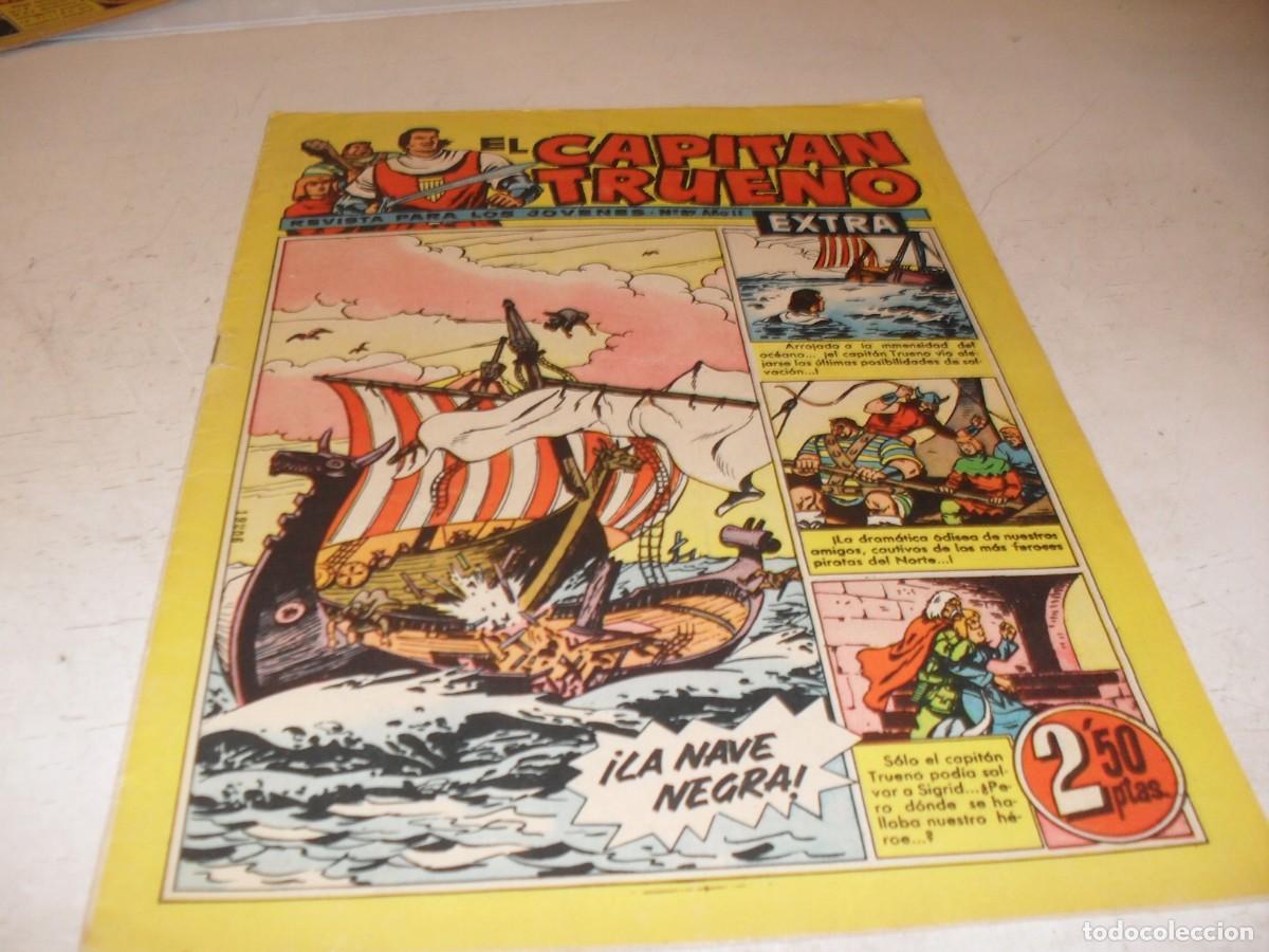 Tebeos: EL CAPITAN TRUENO EXTRA N&ordm; 89,CON LA FAMILIA TRAPISONDA EN CONTRAPORTADA,DE 427,BRUGUERA,1960