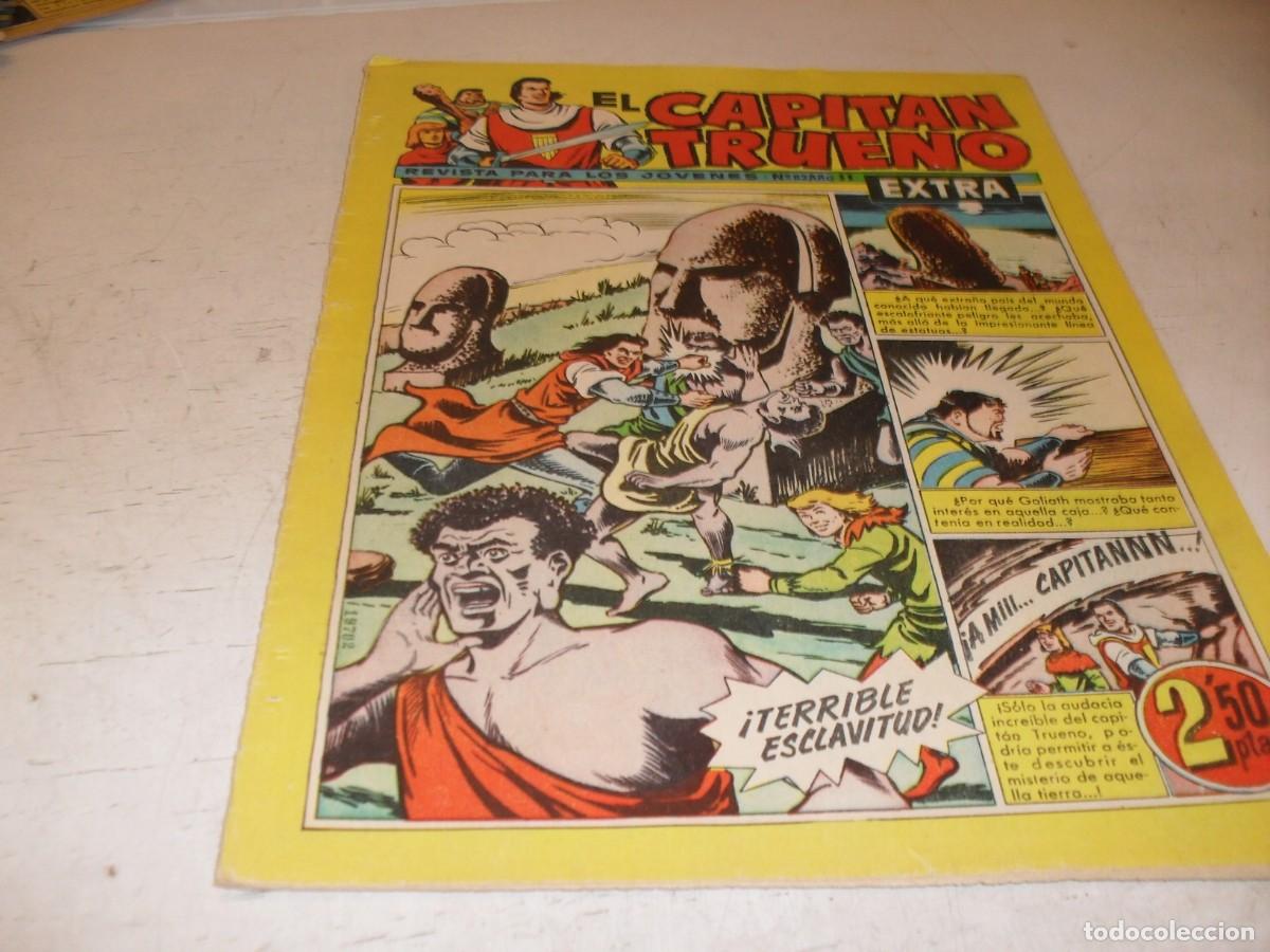 Tebeos: EL CAPITAN TRUENO EXTRA N&ordm; 82,CON LA FAMILIA TRAPISONDA EN CONTRAPORTADA,DE 427,BRUGUERA,1960