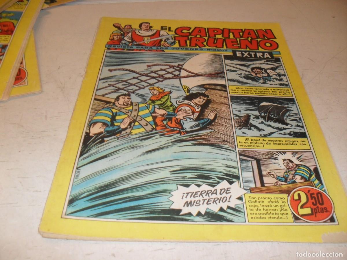 Tebeos: EL CAPITAN TRUENO EXTRA N&ordm; 81,CON LA FAMILIA TRAPISONDA EN CONTRAPORTADA,DE 427,BRUGUERA,1960