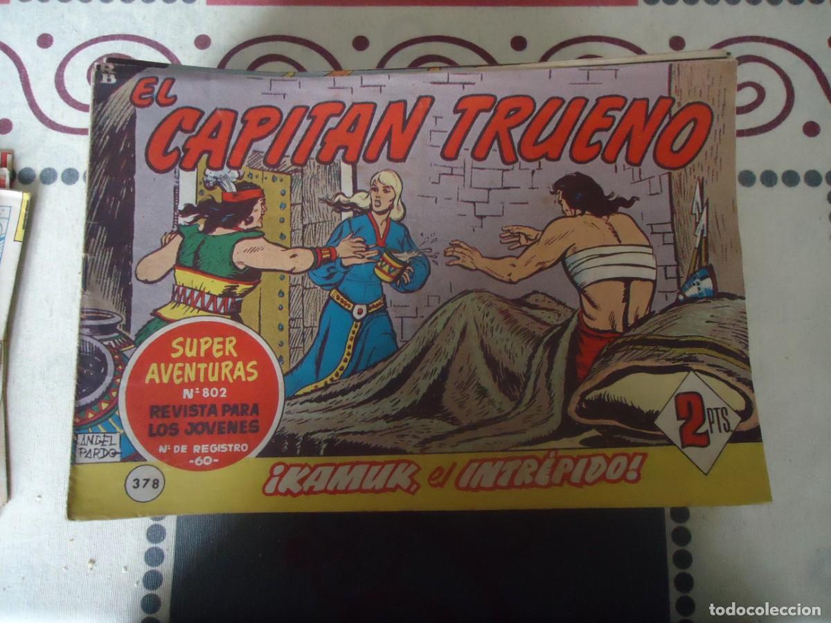 Tebeos: CAPITAN TRUENO N&ordm; 378, KAMUK EL INTREPIDO