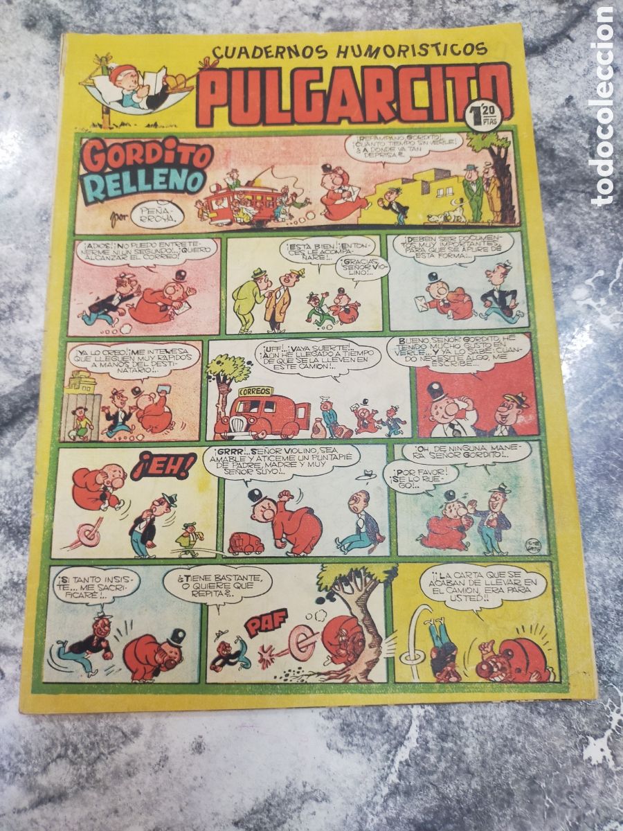 Tebeos: Cuadernos humor&iacute;sticos Pulgarcito. 198