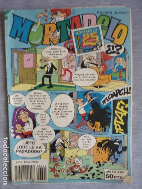 Tebeos: MORTADELO N&ordm; 624 DE BRUGUERA