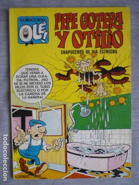 Tebeos: PEPE GOTERA Y OTILIO CHAPUCEROS DE VIA ESTRECHA N&ordm; 22 1979 OLE BRUGUERA