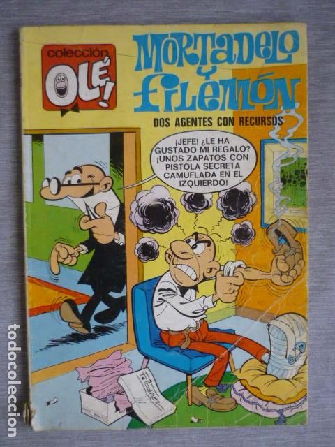 Tebeos: MORTADELO Y FILEMON DOS AGENTES CON RECURSOS N&ordm; 18 1975 OLE BRUGUERA