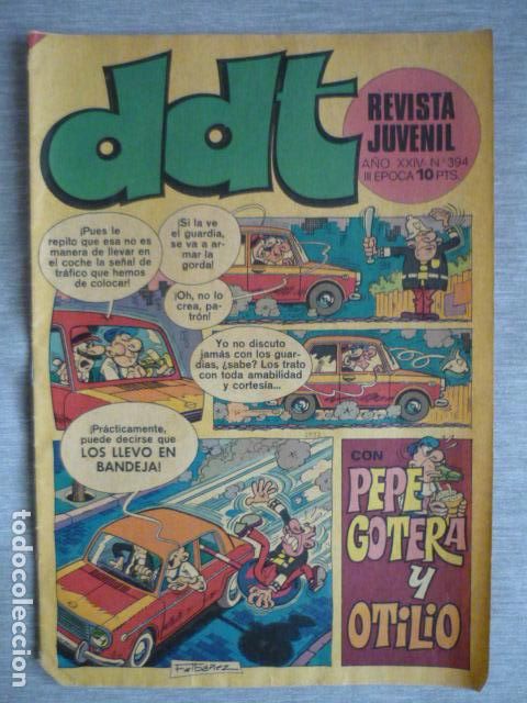 BDs: DDT N&ordm; 394 EDITORIAL BRUGUERA