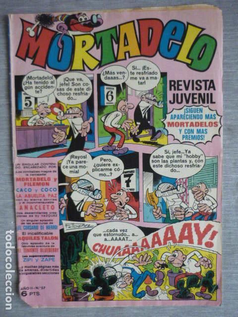 Tebeos: MORTADELO N&ordm; 57 COMIC BRUGUERA - Foto 1