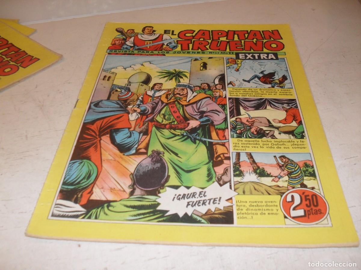 Tebeos: EL CAPITAN TRUENO EXTRA N&ordm; 54,CON CLASES DE DIBUJO DE ANTONIO BERNAL,DE 427,BRUGUERA,1960