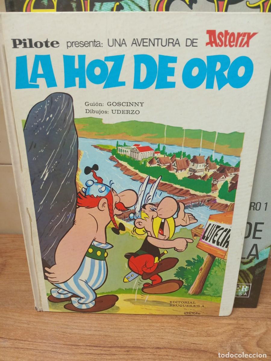Tebeos: ASTERIX - PILOTE N&ordm; 36 - LA HOZ DE ORO - BRUGUERA -PRIMERA EDICION 1973