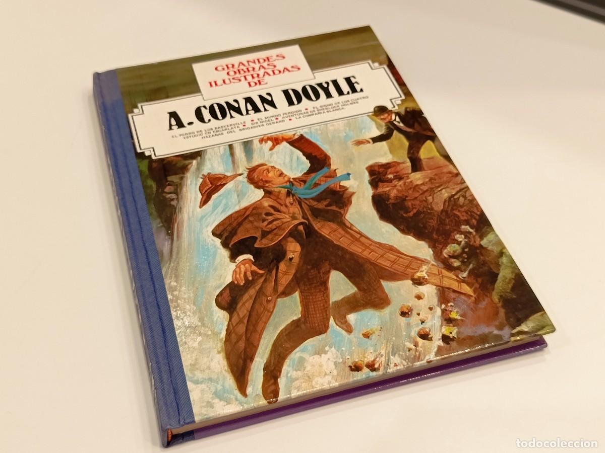 Tebeos: 11. GRANDES OBRAS ILUSTRADAS DE A. CONAN DOYLE - Ed. BRUGUERA (1985) - PRIMERA EDICION - COMO NUEVO