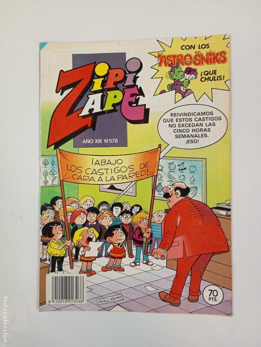 Tebeos: ZIPI Y ZAPE REVISTA JUVENIL N&ordm; 578. A&Ntilde;O XIII. TDKR94