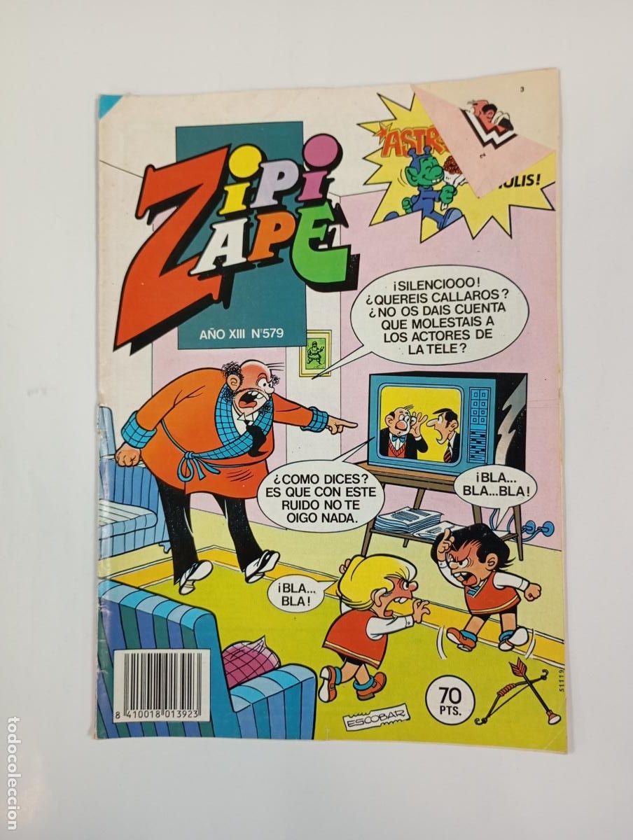 Tebeos: ZIPI Y ZAPE REVISTA JUVENIL N&ordm; 579. A&Ntilde;O XIII. TDKR94