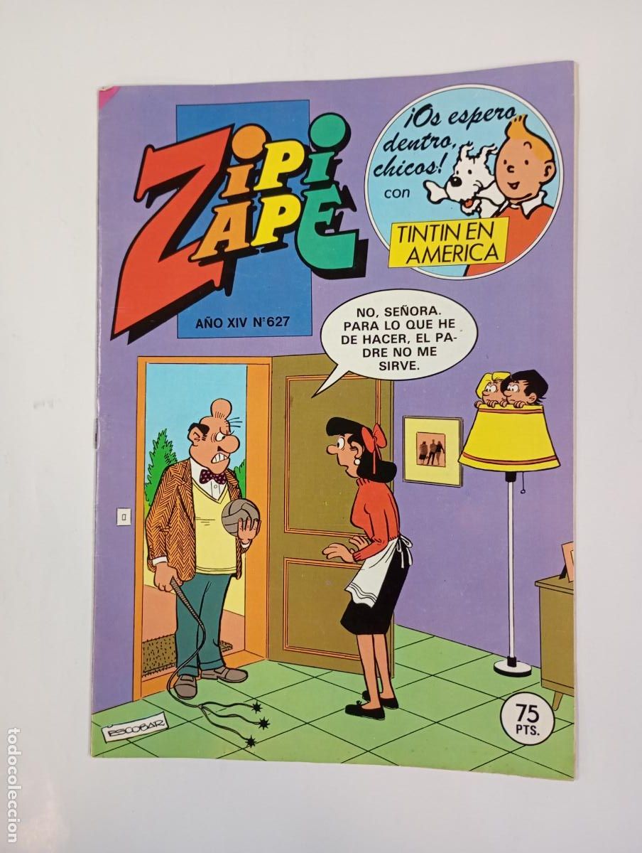 Tebeos: ZIPI Y ZAPE REVISTA JUVENIL N&ordm; 627. A&Ntilde;O XIV. TDKR94