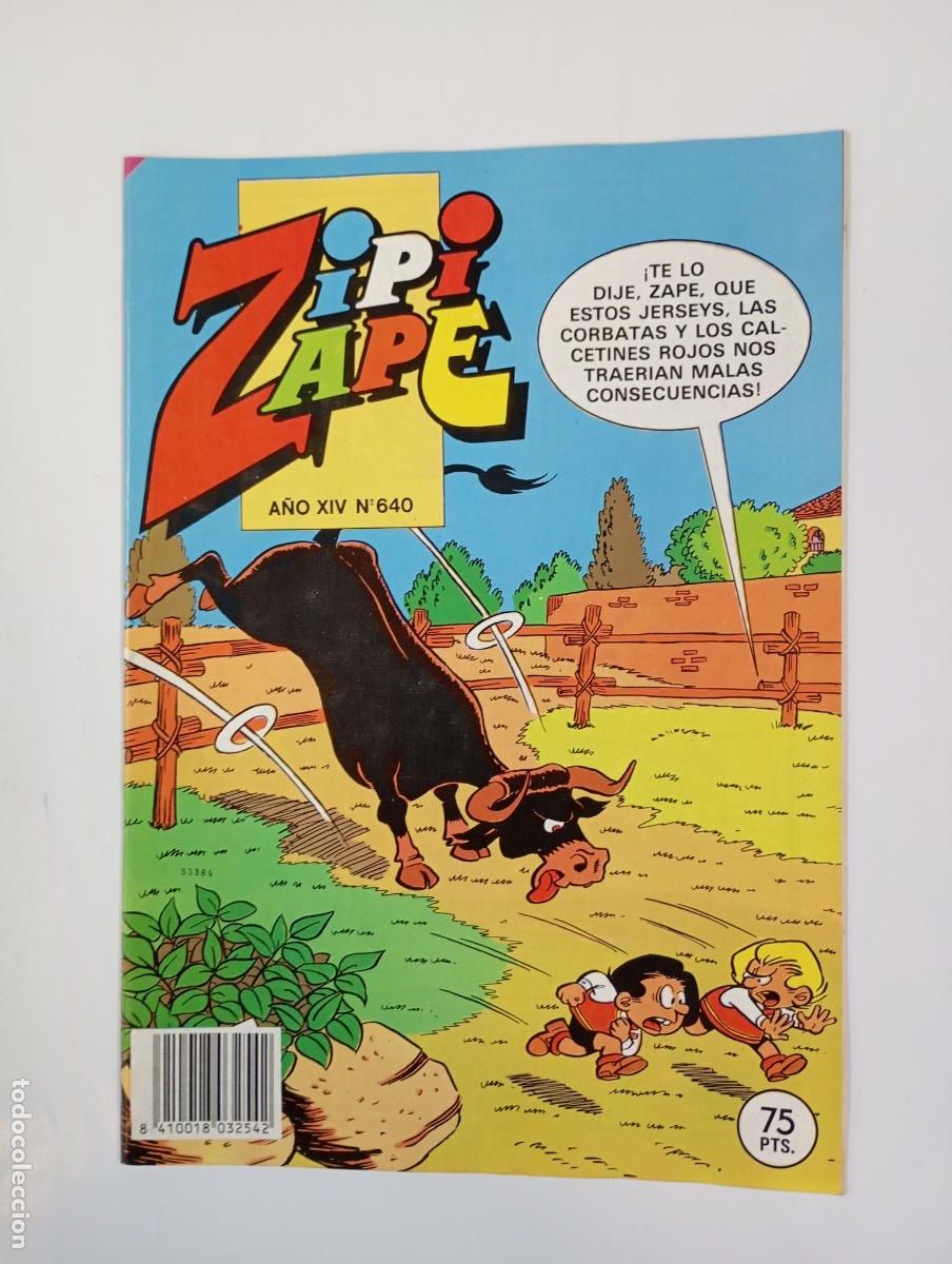 Tebeos: ZIPI Y ZAPE REVISTA JUVENIL N&ordm; 640. A&Ntilde;O XIV. TDKR94