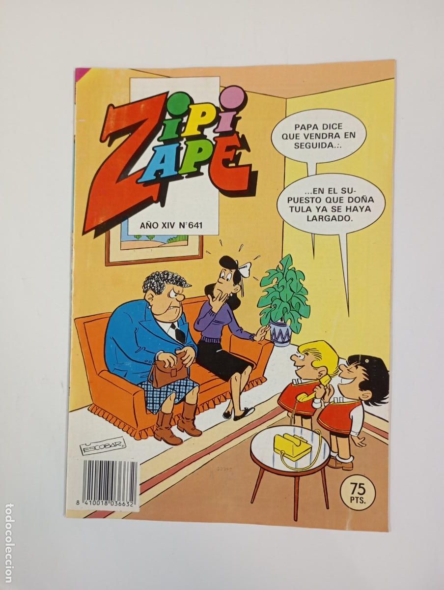Tebeos: ZIPI Y ZAPE REVISTA JUVENIL N&ordm; 641. A&Ntilde;O XIV. TDKR94