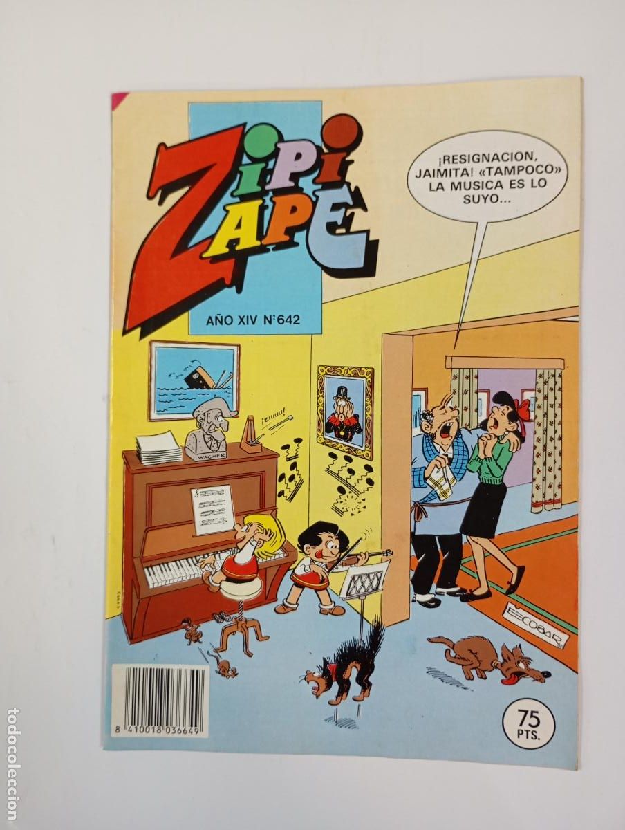 Tebeos: ZIPI Y ZAPE. REVISTA JUVENIL N&ordm; 642. A&Ntilde;O XIV. BRUGUERA. TDKC37