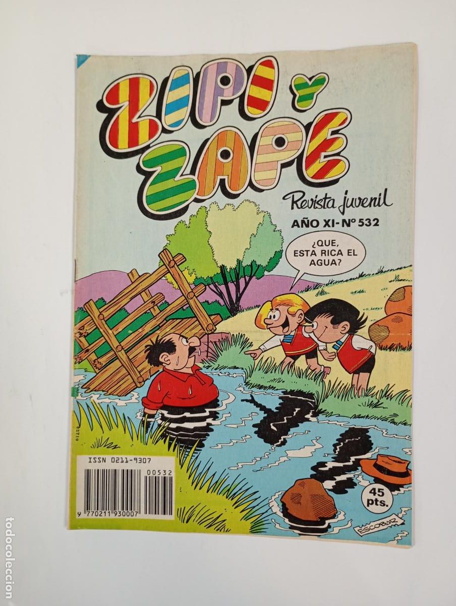 Tebeos: ZIPI Y ZAPE. REVISTA JUVENIL N&ordm; 532. A&Ntilde;O XI. BRUGUERA. TDKC37