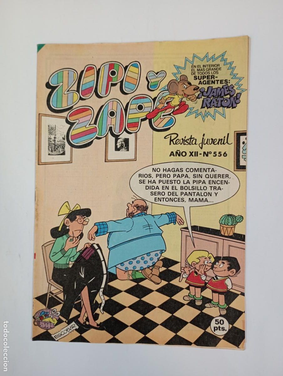 Tebeos: ZIPI Y ZAPE. REVISTA JUVENIL N&ordm; 556. A&Ntilde;O XII. BRUGUERA. TDKC37