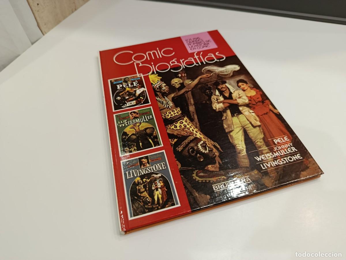 Tebeos: PELE J. WEISSMULLER LIVINGSTONE - 4. LOS MAS GRANDES NOMBRES COMIC BIOGRAFIAS - Ed. BRUGUERA