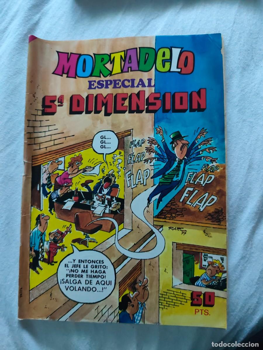 Tebeos: MORTADELO ESPECIAL N&ordm; 21. 5&ordf; DIMENSION - Foto 1