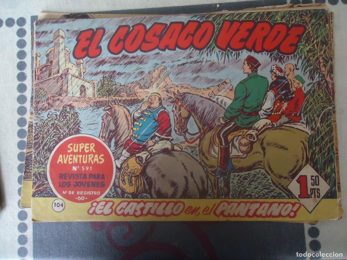 Livros de Banda Desenhada: EL COSACO VERDE n&ordm; 104, el castillo en el pantano