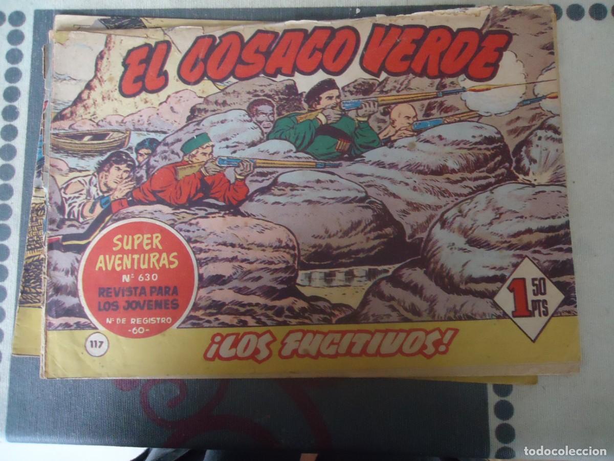 Livros de Banda Desenhada: EL COSACO VERDE n&ordm; 117, los fugitivos