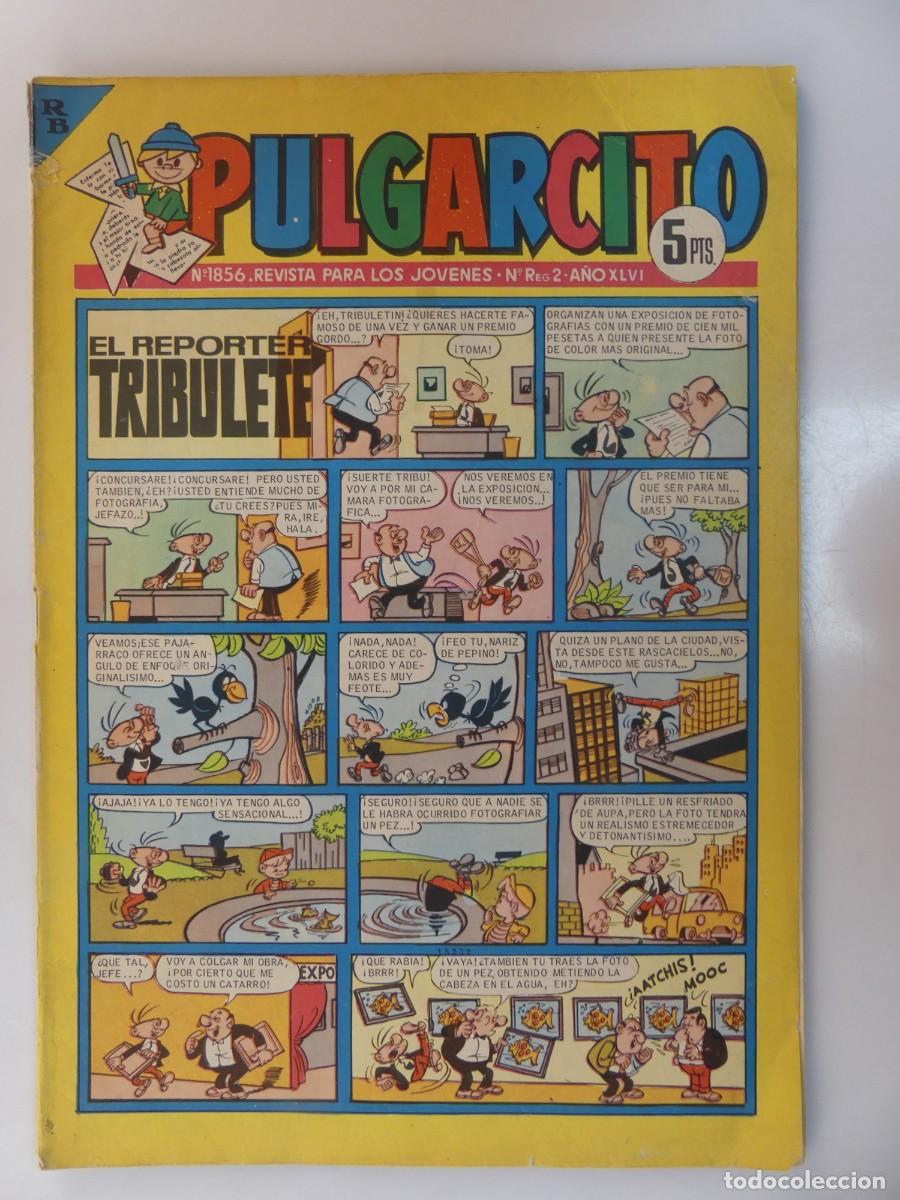 Tebeos: PULGARCITO &ndash; REVISTA PARA LOS JOVENES NUMERO 1856