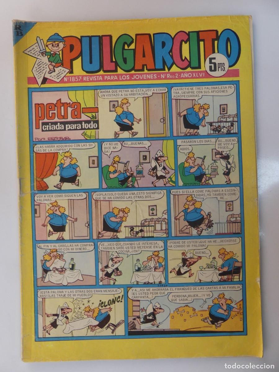 Tebeos: PULGARCITO &ndash; REVISTA PARA LOS JOVENES NUMERO 1857