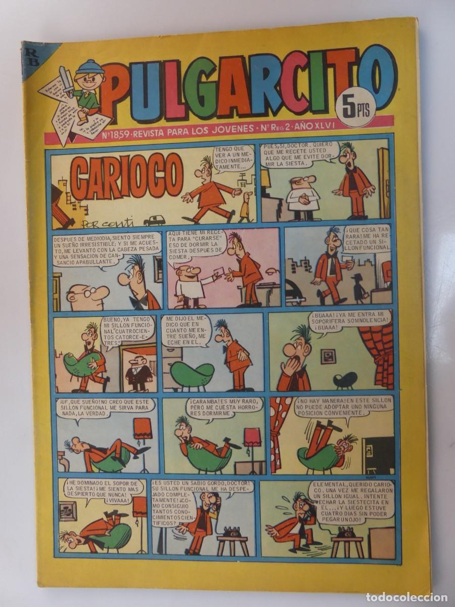 Tebeos: PULGARCITO &ndash; REVISTA PARA LOS JOVENES NUMERO 1859