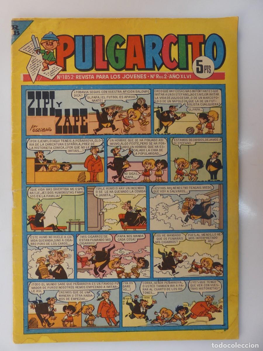 Tebeos: PULGARCITO &ndash; REVISTA PARA LOS JOVENES NUMERO 1852