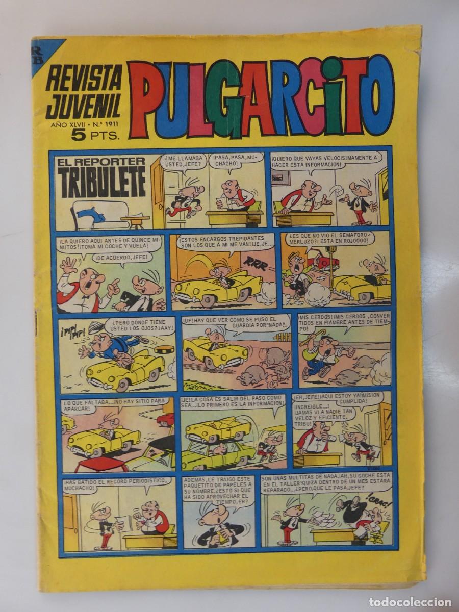 Tebeos: PULGARCITO &ndash; REVISTA PARA LOS JOVENES NUMERO 1911