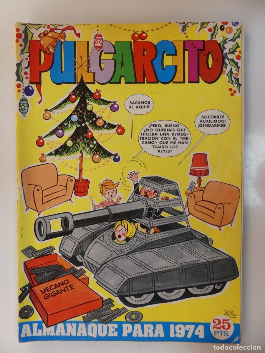 Tebeos: PULGARCITO &ndash; ALMANAQUE PARA 1974