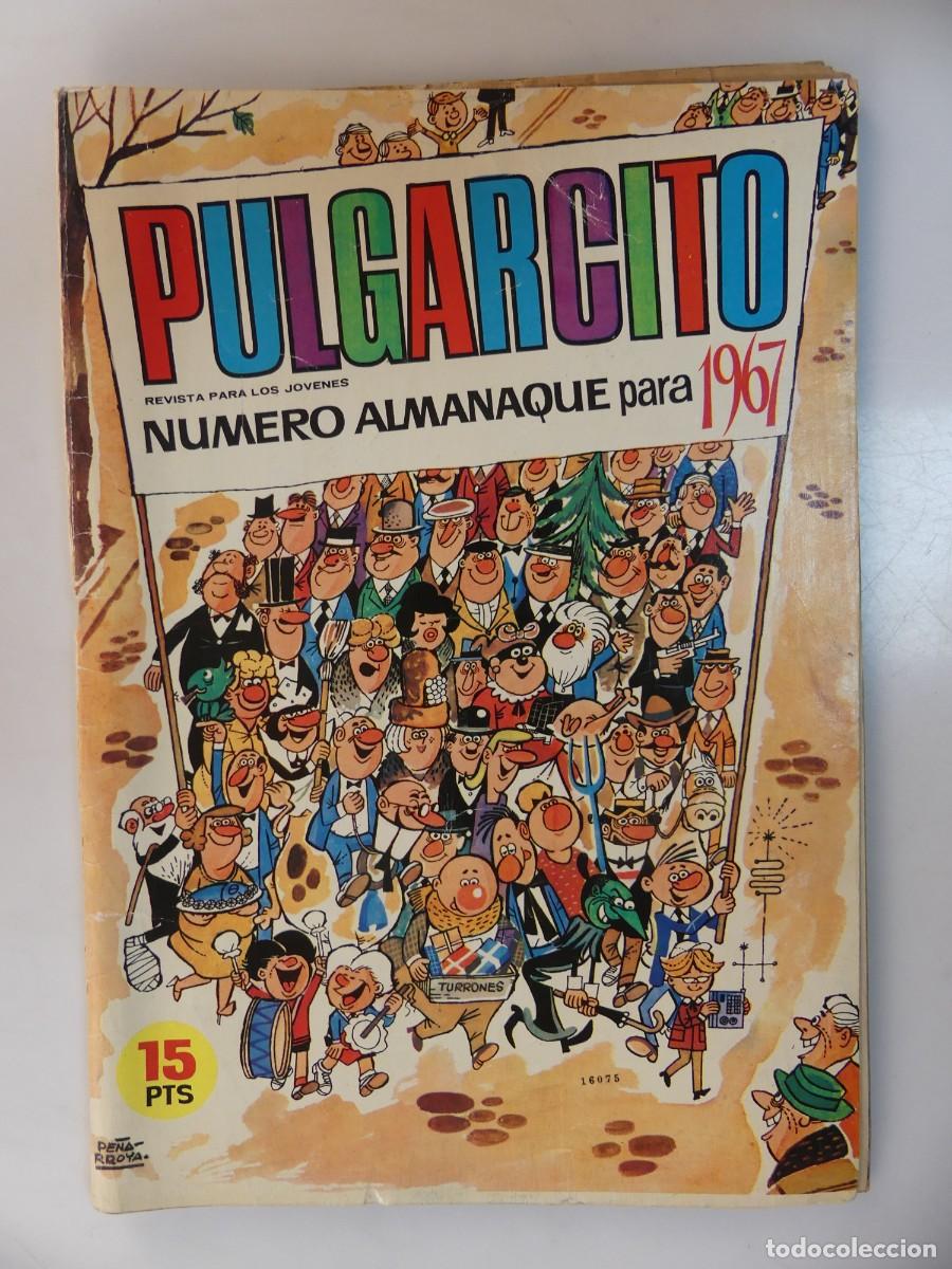 Tebeos: PULGARCITO -NUMERO ALMANAQUE PARA 1967-REVISTA PARA LOS JOVENES
