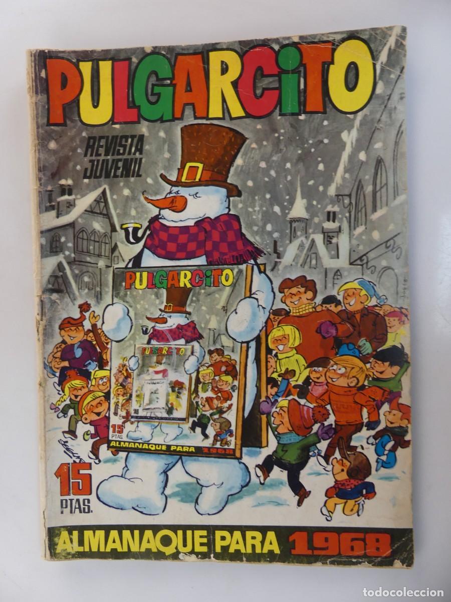 Tebeos: PULGARCITO ALMANAQUE PARA 1968 REVISTA JUVENIL