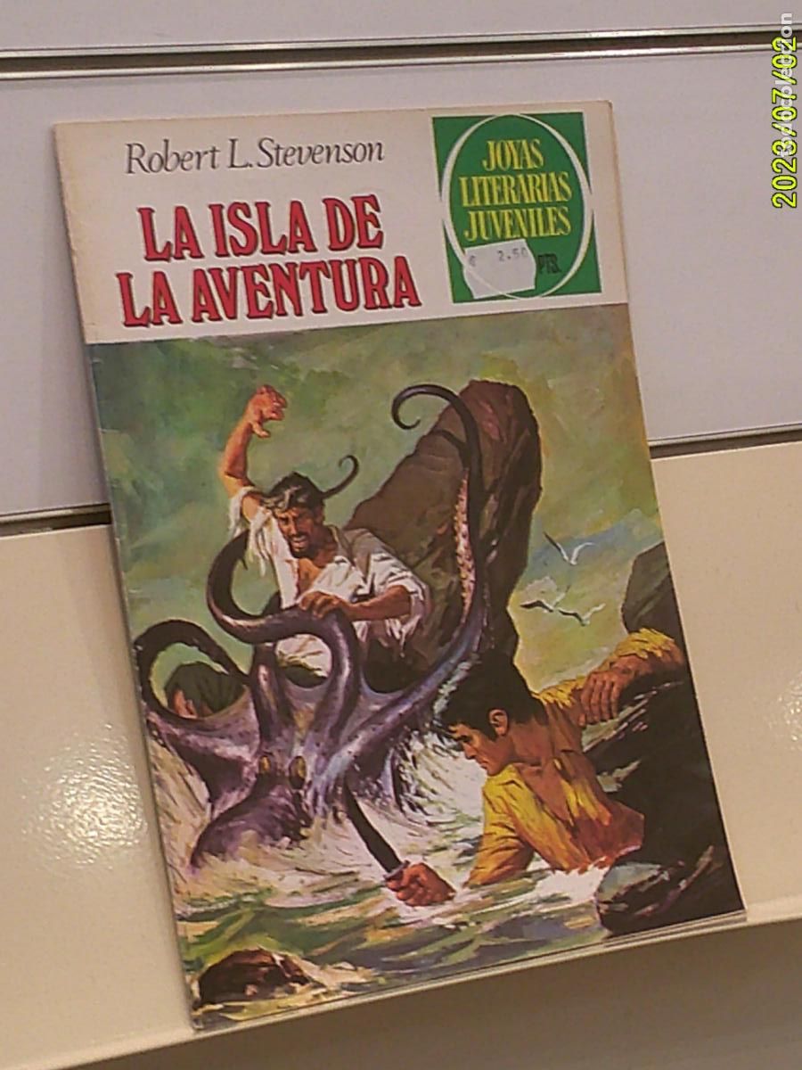 Tebeos: JOYAS LITERARIAS JUVENILES N&ordm; 39 LA ISLA DE LA AVENTURA ROBERT L. STEVENSON - BRUGUERA