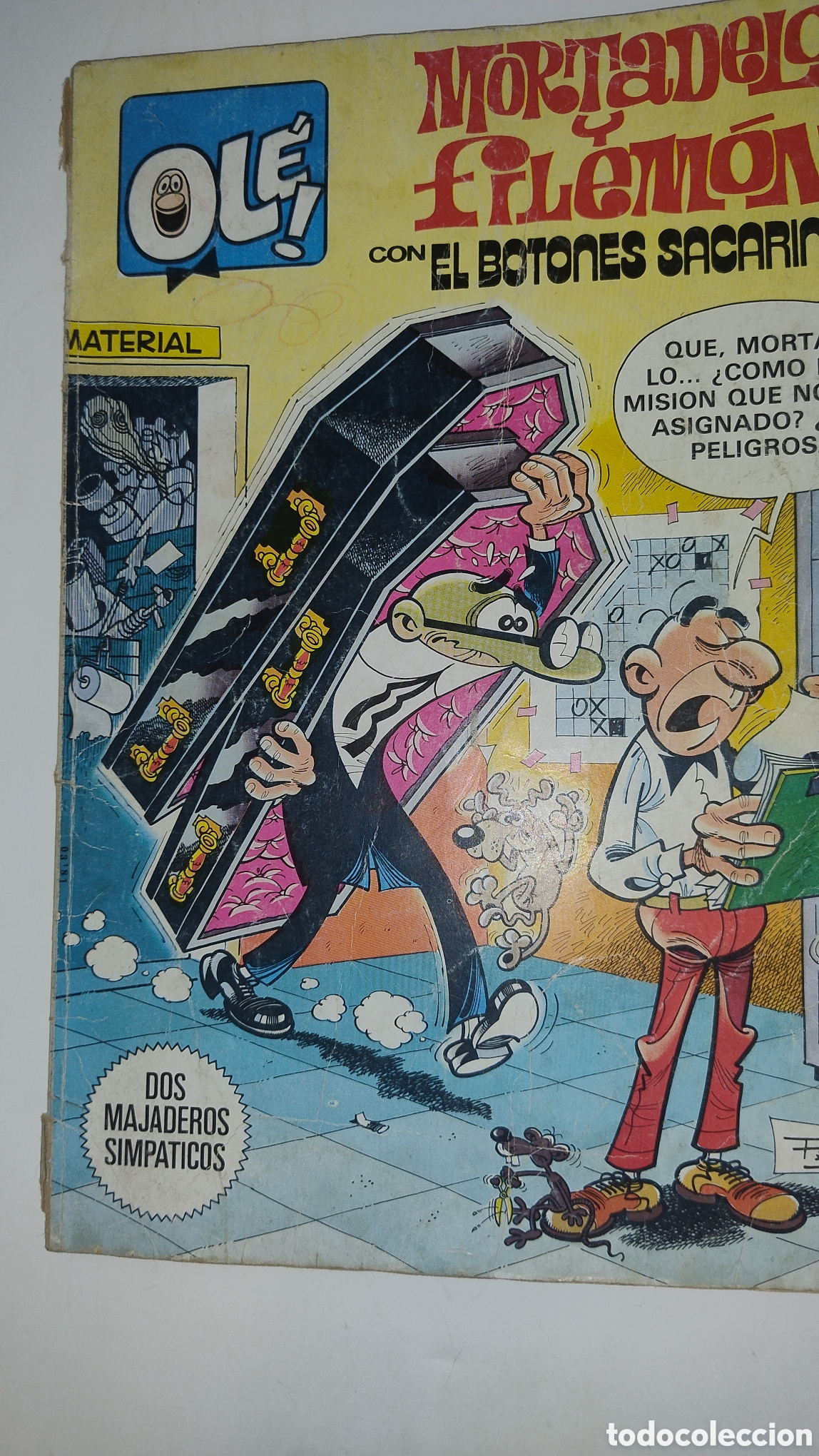 BDs: Mortadelo y Filem&oacute;n con el botones Sacarino