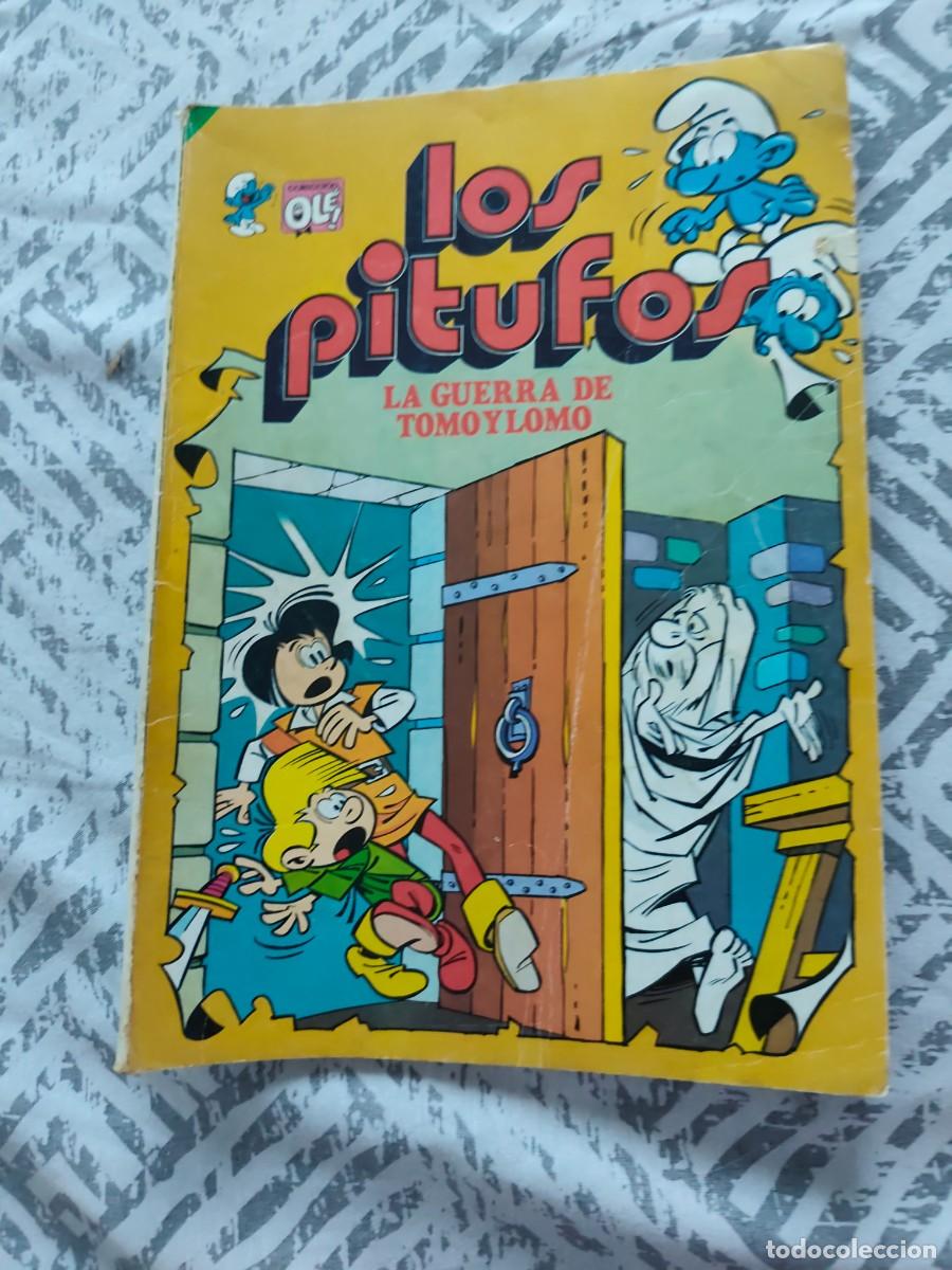 Tebeos: LOS PITUFOS LA GUERRA DE TOMO Y LOMO N&ordm; 13 COLECCION OLE. 1983