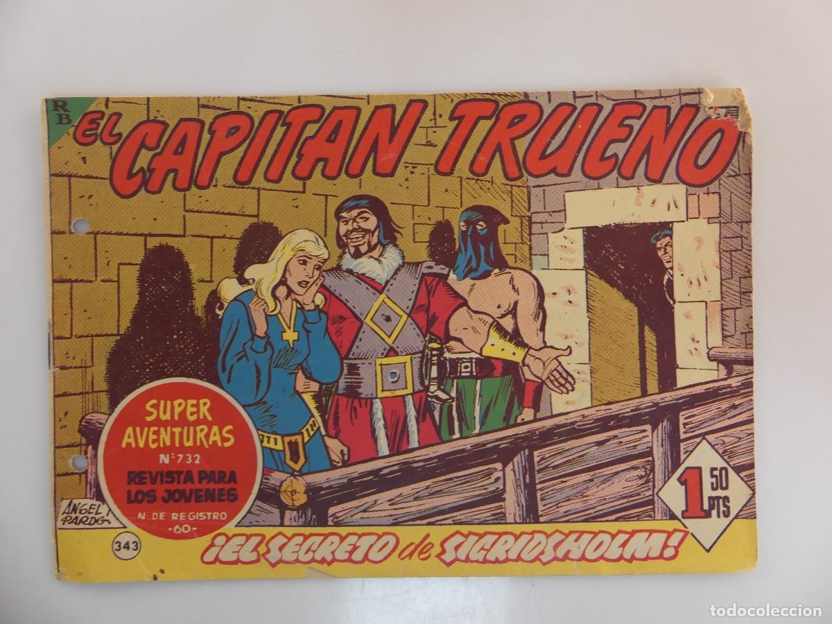 Tebeos: COMIC - EL CAPITAN TRUENO &ndash; EL SECRETO DE SIGRIOSHOLM &ndash; EDITORIAL BRUGUERA