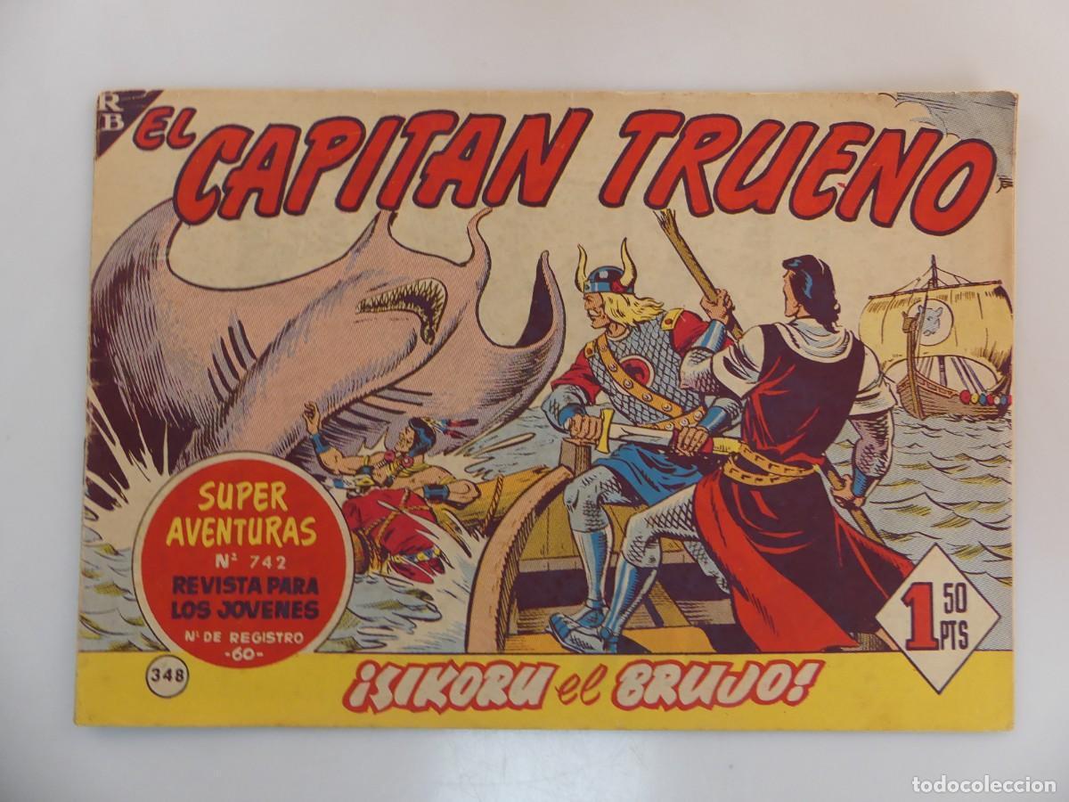 Tebeos: COMIC - EL CAPITAN TRUENO &ndash; SIKORU EL BRUJO &ndash; EDITORIAL BRUGUERA