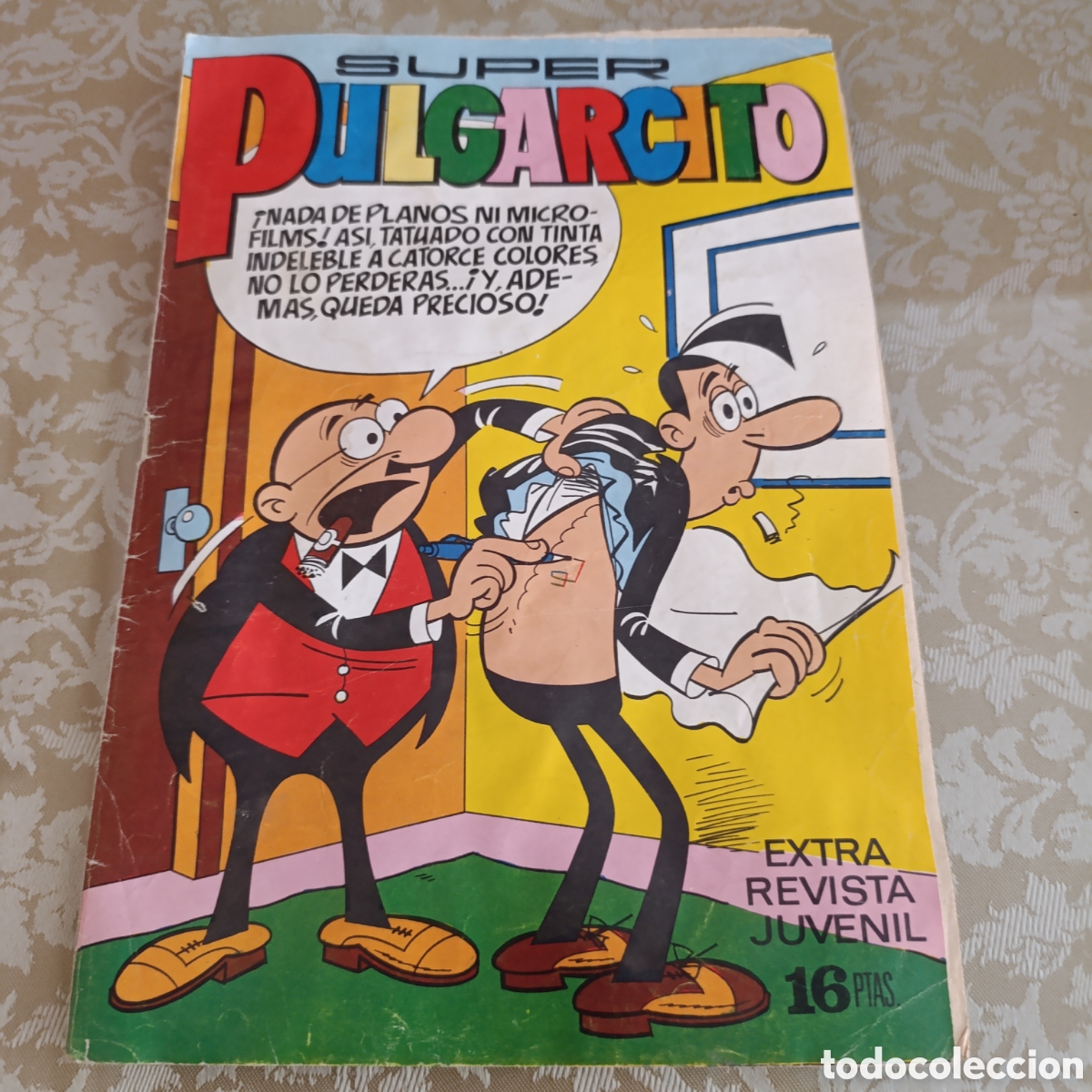Tebeos: Super Pulgarcito ,n&uacute;mero extra,a&ntilde;o 1972, Editorial Bruguera.