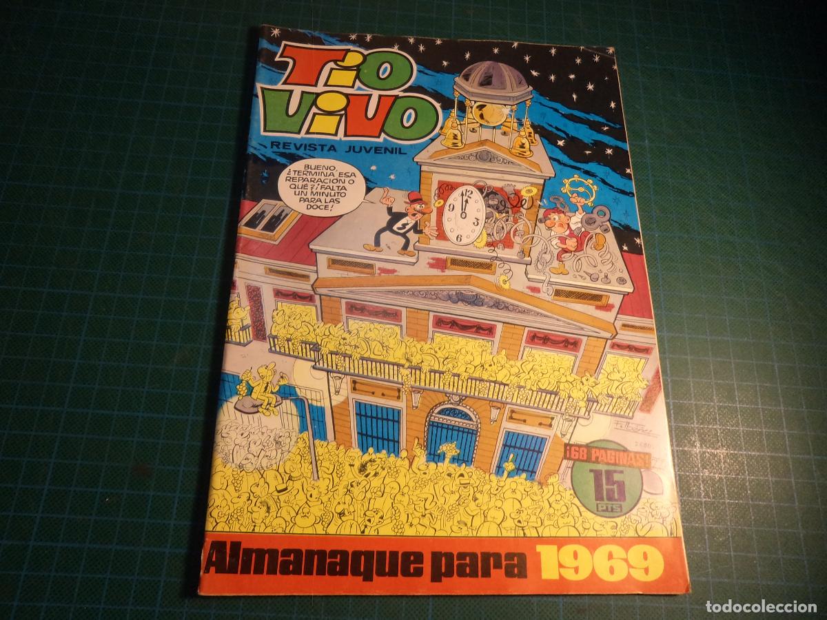 Tebeos: Tio Vivo. Almanaque 1969. Bruguera.