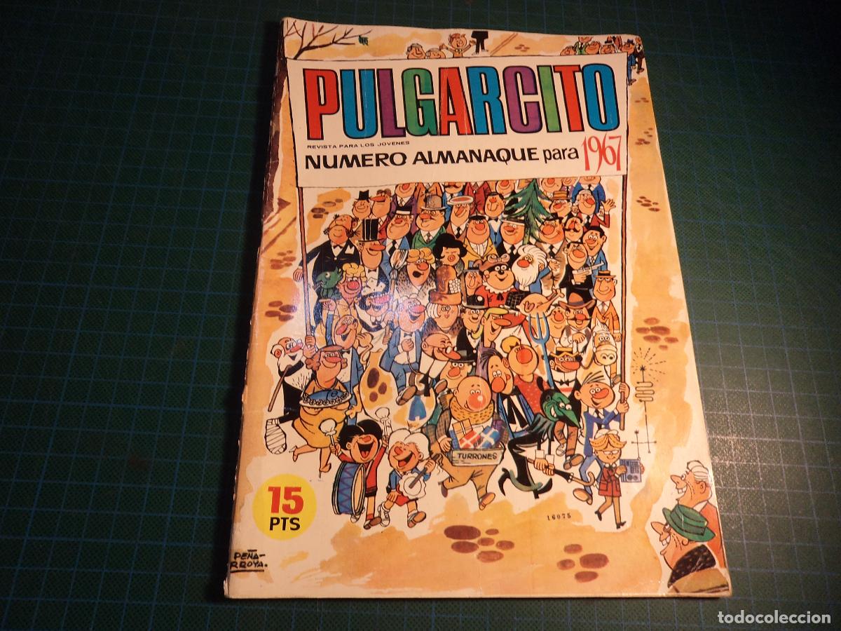 Tebeos: Pulgarcito. Almanaque 1967. Bruguera.