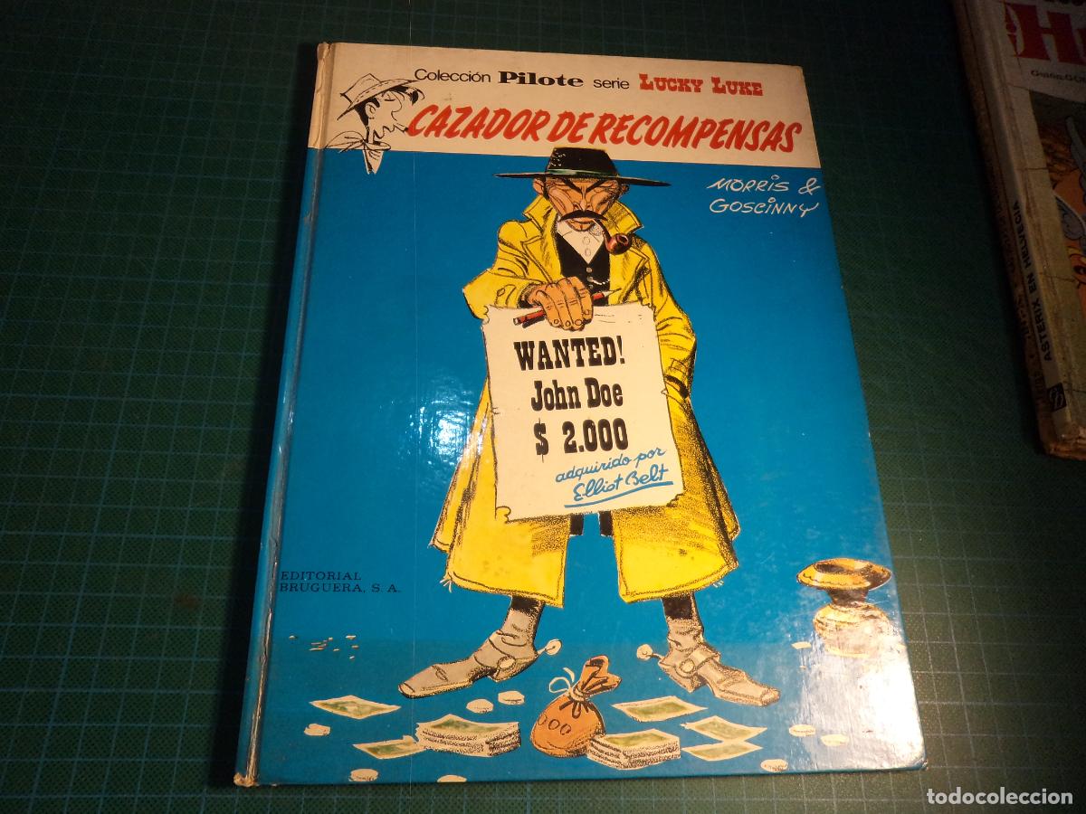 Tebeos: Lucky Luke. Cazador de recompensas. Bruguera 1974
